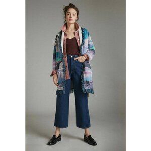 Anthropologie Aldomartins Moira Fringed Cardigan